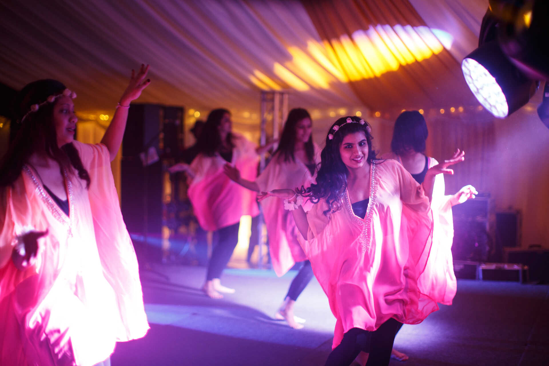 Students perform traditional dance at WorldFest